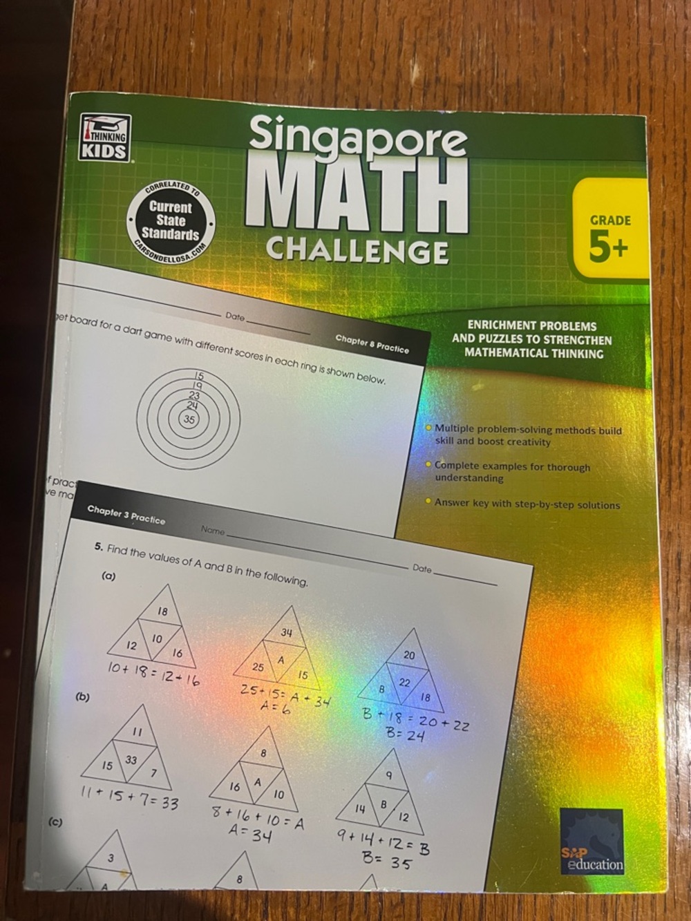 Singapore Math Challenge Workbook